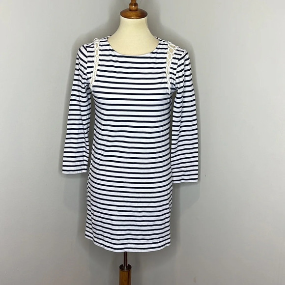 A.L.C. Chapman Striped Cotton Dress Small - Picture 2 of 10
